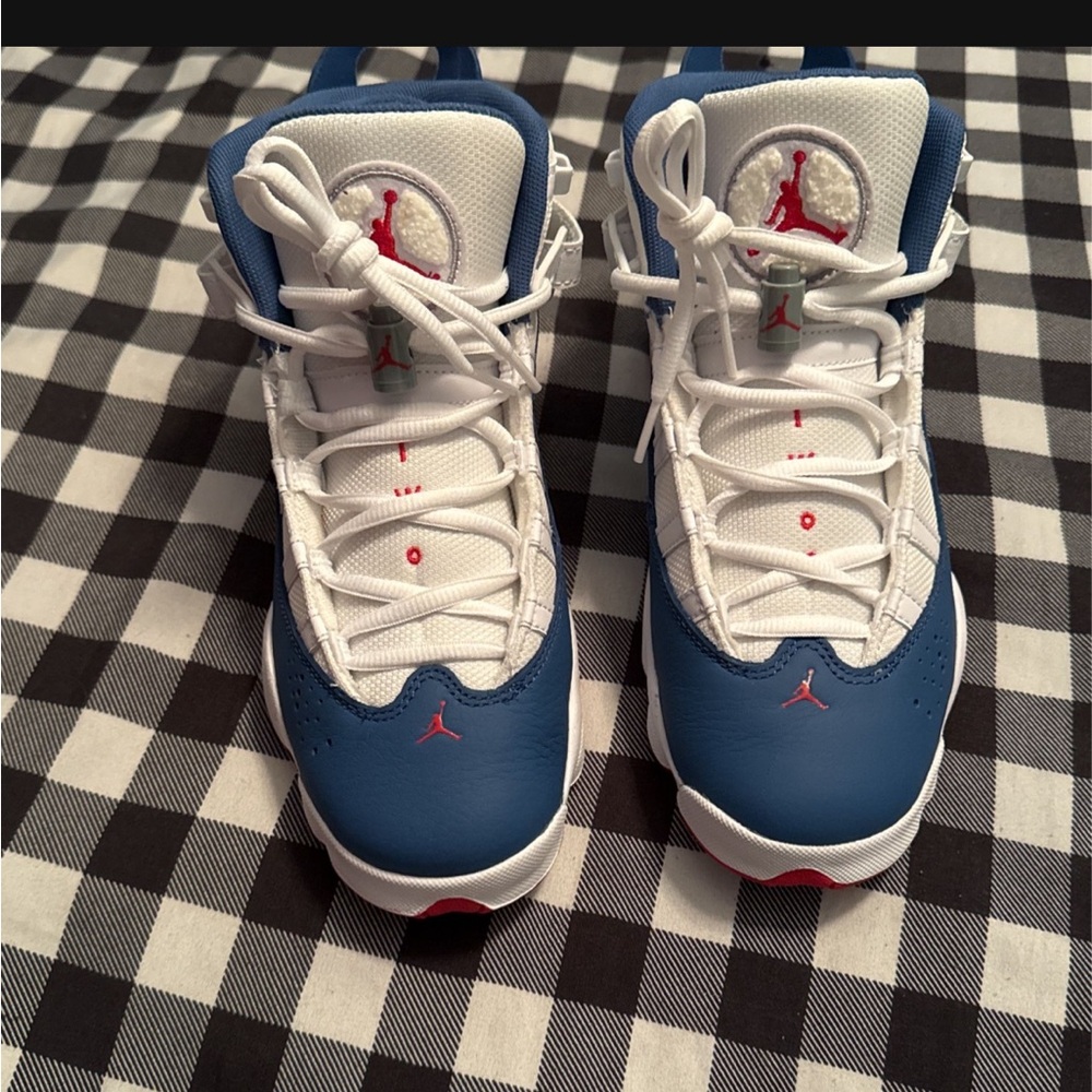 Jordan Kids Shoes in Blue and White